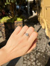 莫桑石戒指情侶對戒鉆戒結(jié)婚訂婚求婚輕奢純銀鍍鉑金pt950禮物 輕奢款-女戒鉆50分-玫瑰花禮盒 默認活口【閉口備注圈號】 曬單實拍圖