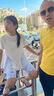 優(yōu)優(yōu)1點（Yoyo one）羽毛球服套裝女童兒童夏季短袖速干衣網(wǎng)球裙子運動訓練女大童夏裝 19027白色+6000藍色 150 150cm 曬單實拍圖