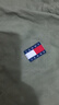 TOMMY JEANS【珠地網(wǎng)眼】25新款夏季男裝純棉鑲邊重磅多色短袖POLO 軍綠色MR6 XL 曬單實(shí)拍圖
