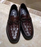 老人頭涼鞋男夏季新款商務(wù)休閑皮鞋男真皮鏤空透氣軟面皮韓版系帶男鞋 黑色 40 曬單實(shí)拍圖