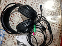 狼蛛（AULA）S605電腦頭戴式耳機 游戲耳機耳麥 網(wǎng)吧電競吃雞筆記本重低音有線(xiàn)聽(tīng)聲辯位 S605夢(mèng)幻黑【USB+雙3.5接口】 無(wú)規格 曬單實(shí)拍圖