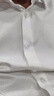 CEO雅戈爾高檔無痕桑蠶絲襯衫男士短袖休閑免燙抗皺商務上班正裝白襯 白色短袖蠶桑絲襯衫夏季D27 XL 建議130-145斤 曬單實拍圖