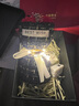 中國黃金爆閃碎碎冰黃金戒指女999足金求訂婚生日禮物送女朋友老婆 足金碎冰冰戒指【配品牌禮盒】 金重約：2.5g 曬單實(shí)拍圖