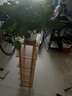 全品屋楠竹鞋架簡易門口入戶柜多層家用宿舍小置物架子收納多功能儲(chǔ)物盒 曬單實(shí)拍圖
