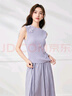 IEF/愛依服時(shí)尚套裝2025夏季新款法式甜美溫柔風(fēng)通勤顯瘦上下套裙 玫瑰紫 S 曬單實(shí)拍圖