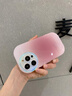 穹燃適用蘋果16promax手機殼ins風(fēng)糖果純色暈染高級感鐳射鏡頭全包圍硅膠防摔保護套時尚網(wǎng)紅高級感女 糖果粉 鐳射鏡頭純色暈染氣囊防摔 iPhone 16 Pro Max 曬單實拍圖