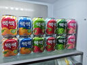 樂天飲料238ml*12瓶混合口味葡萄汁韓國原裝進口果肉飲料果汁果粒 曬單實拍圖