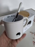 拜格陶瓷馬克杯咖啡杯卡通水杯情侶七夕情人節(jié)禮物330ml單杯白色男孩 曬單實(shí)拍圖