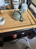 康韻（KANGYUN）竹制茶盤(pán)茶托家用小盛水中平板排水式功夫小茶臺配件蓄水茶盤(pán)單 竹制中平板茶盤(pán) 曬單實(shí)拍圖