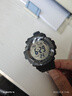 卡西歐（CASIO）運動(dòng)時(shí)尚戶(hù)外防摔防水電子表男表AE-1500WH-1AVDF 黑色 曬單實(shí)拍圖