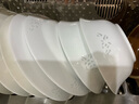 富玉陶瓷景德鎮(zhèn)中式家用盛菜湯盤8英寸釉下彩高溫白瓷餐桌大容量玲瓏 玉牡丹圓形湯盤 2個(gè) 8英寸 曬單實(shí)拍圖
