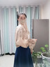 封茗防曬口罩女防陽(yáng)光透氣女司機開(kāi)車(chē)防曬神器車(chē)載面紗防曬面罩披肩 口罩披肩-卡其青花瓷 曬單實(shí)拍圖
