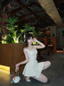 淶覓潤絲（Limerence M）「0.01」絲襪5D超薄長(cháng)筒襪復古蕾絲性感絲滑高筒襪 白色 帶腳型 隱秘發(fā)貨 1雙 均碼 5D-長(cháng)筒襪-F碼(150~180cm) 曬單實(shí)拍圖