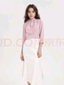歌莉婭大方得體穿搭兩件套女2025新款夏日絕美裙子套裝1E4LAB0A0 11R淺粉 XS 曬單實拍圖