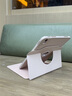 GOMI適用ipadair7/6/5保護殼帶筆槽2025新款蘋(píng)果iPad10/11保護套Pro11英寸9旋轉10.2防彎輕薄亞克力 【少女粉】360°旋轉+防彎抗摔+送DIY貼紙 iPad 第11代  曬單實(shí)拍圖