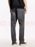 杰克·瓊斯（JACK&JONES）25年男裝夏季903直筒牛仔褲男黑灰色彈力涼感寬松潮流褲子品牌 A16灰牛仔 寬松直筒，卡碼拍小 29 170 W29/L30 曬單實(shí)拍圖
