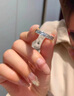 滿天星情侶戒指男女一對鉑金pt950對戒開口指環(huán)送女友情人節(jié)禮物 輕奢款-滿天星女戒-玫瑰禮盒 曬單實拍圖