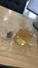 物生物（RELEA）茶杯女士茶水分離杯玻璃杯辦公泡茶杯子耐高溫花茶杯生日禮物 曬單實(shí)拍圖