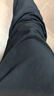 安踏奧特萊斯針織運(yùn)動(dòng)長褲男夏季直筒平口休閑褲寬松潮流長褲男褲 曬單實(shí)拍圖