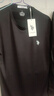U.S. POLO ASSN.短袖男保羅冰絲涼感t恤男夏季防曬白色小T恤速干上衣黑L父親節(jié) 曬單實(shí)拍圖