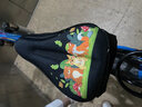 文枝兒童自行車(chē)坐墊套平衡車(chē)加厚柔軟硅膠車(chē)座套童車(chē)座墊套舒適坐墊套 【S碼小號(hào)】黑色動(dòng)物樂(lè)園 曬單實(shí)拍圖
