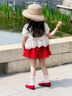 LUSON小O寶童裝女寶寶夏季套裝裙子洋氣2025新款蘑菇屋女童蓬蓬裙 曬單實(shí)拍圖