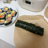 盛源來(lái)壽司烤海苔送竹簾 日韓紫菜壽司包飯材料工具即食家用紫菜卷露營(yíng) 曬單實(shí)拍圖