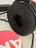 墨頓 適用愛(ài)科技AKG Y50耳機套Y50BT Y55DJ耳罩K67 K618 K619頭戴式降噪耳機罩隔音舒適海綿墊替換配件 黑色網(wǎng)布印字款耳機套一對 曬單實(shí)拍圖