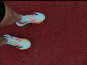 adidas ADIZERO BOSTON 12超輕緩震回彈馬拉松玻纖柱跑鞋阿迪達斯 象牙白/黑色/橙紅   42 曬單實(shí)拍圖