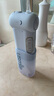 usmile笑容加 沖牙器洗牙器水牙線 牙套清潔 整牙 牙齦呵護 敏感 伸縮便攜沖牙器C10 七夕情人節(jié)禮品禮物 C10S二代云母白-自帶兒童模式3支噴頭 曬單實拍圖