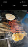 游牧御品 大漠燒烤食材4-6人份220串 8種烤肉串牛羊肉串雞翅五花魷魚牛肚 曬單實拍圖