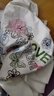 百圖betu女裝夏季新款T恤減齡圓領(lǐng)印花釘珠寬松短袖上衣女2407X05 白色 L 曬單實(shí)拍圖