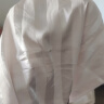 都市麗人睡衣女士睡衣夏季緞面仿真絲冰絲寬松短袖短褲開衫可外穿家居服M 曬單實拍圖