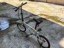 大行（DAHON）KT610折疊自行車16英寸單速男女學(xué)生上班上學(xué)城市通勤單車 白色 曬單實(shí)拍圖