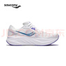 Saucony索康尼浪潮3緩震跑鞋男25年春季新款透氣跑步鞋入門訓(xùn)練運動鞋男 白蘭1 41 曬單實拍圖