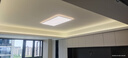 美的（Midea）吸頂燈客廳燈led燈具房間臥室燈2.5cm超薄貼頂側(cè)發(fā)光護(hù)眼極光S5 1.1米智控調(diào)光|160W客廳燈 曬單實拍圖