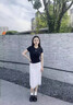 CAMILA KSENIA2025新款春夏厚底增高樂福鞋女百搭英倫風(fēng)小皮鞋子 黑色 37 曬單實拍圖