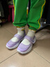 Skechers斯凱奇童鞋瑪麗珍公主鞋夏季學(xué)院風(fēng)休閑時(shí)髦網(wǎng)紗女童涼鞋302514L 薰衣草色/LAV 30 曬單實(shí)拍圖