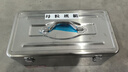 德力西電氣（DELIXI ELECTRIC）不銹鋼工具箱收納箱車(chē)載家用收納盒加厚五金鐵皮箱手提 大號 曬單實(shí)拍圖