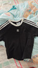 阿迪達斯（adidas）三葉草 女子 3S CALI TEE SS 短袖 JC8703 XS 曬單實(shí)拍圖