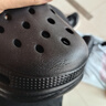 名創(chuàng  )優(yōu)品（MINISO）洞洞鞋女款2025新款eva防滑防臭沙灘鞋增高涼拖鞋女夏季外穿 黑色+美食集 38-39 曬單實(shí)拍圖