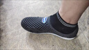 男士涼鞋洞洞鞋男軟底包頭涼拖鞋外穿耐磨厚底工作涼鞋透氣網(wǎng)鞋男 黑色 40 碼 平時(shí)39腳 曬單實(shí)拍圖
