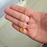 老鳳祥莫比烏斯環(huán)黃金吊墜足金項(xiàng)鏈送老婆生日禮物七夕情人節(jié)送女朋友 黃金吊墜+18K金項(xiàng)鏈(共約1.1g) 曬單實(shí)拍圖