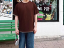 吉普（JEEP）美國正品Jeep高端五分袖短袖T恤夏季新款男士寬松休閑圓領(lǐng)上衣服 深棕色 薄款 【官方正品】 XL 【適合145斤左右】 曬單實拍圖
