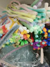 扭扭棒批發(fā)1000根加密特密幼兒園兒童手工妞妞棒diy材料包彩色超 馬卡龍混色200根 曬單實(shí)拍圖