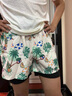 麓格立泳褲男防尷尬寬松速干新款泳衣游泳溫泉男士大碼沙灘短褲裝備 男士泳褲【繽紛海島】 2XL 建議【130-150斤】 曬單實(shí)拍圖