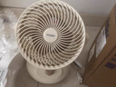 海爾（Haier）空氣循環(huán)扇電風(fēng)扇臺(tái)式風(fēng)扇桌面家用小型臺(tái)扇小風(fēng)扇輕音廚房壁扇宿舍臥室辦公搖頭渦輪換氣扇 【臺(tái)壁兩用】循環(huán)搖頭款HFX-J2049A 曬單實(shí)拍圖