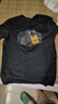 龍牙隱之龍吟刺繡短袖文化衫圓領(lǐng)短袖T恤春夏百搭輕爽棉舒適T恤 遠征（極夜黑） M 175/96A 曬單實(shí)拍圖