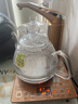 金灶（KAMJOVE） 全智能自動上水電熱水壺玻璃燒水壺保溫泡茶電茶壺高硼硅玻璃電茶爐燒水器自動上水 0.8L G9（20*37cm）豎版按鍵 曬單實拍圖