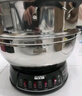 半球（PESKOE） 多功能鍋多用途鍋電炒鍋電蒸鍋電煮鍋加厚食品級不銹鋼電燉鍋電火鍋炒菜鍋大功率 3L 30cm帶蒸籠款（適用3-7人） 曬單實拍圖